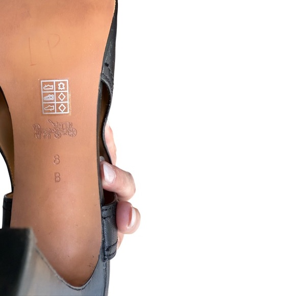 Coach Black Iona Sandals Size 8 - Picture 10 of 10